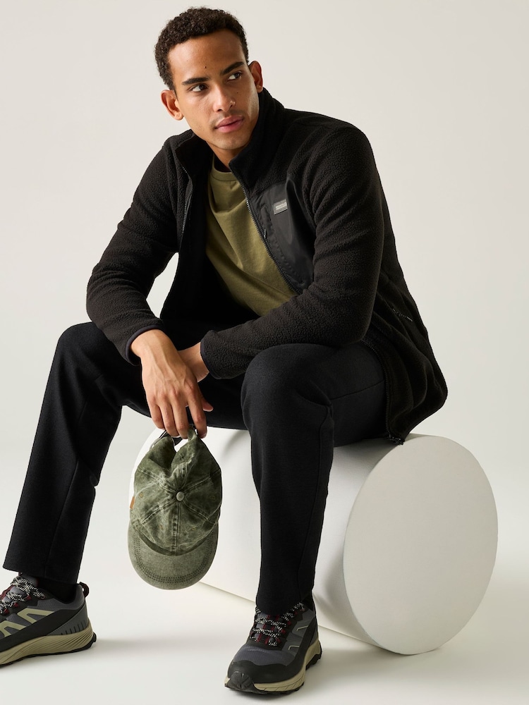 Regatta Black Frankie Borg Full Zip Fleece - Image 1 of 10 Regatta Black Frankie Borg Full Zip Fleece - Image 1 of 10