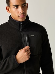 Regatta Black Frankie Borg Full Zip Fleece - Image 5 of 10
