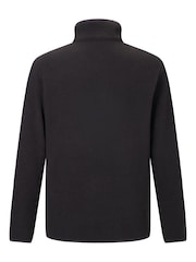 Schwarz - Regatta Frankie Borg Fleece mit halbem Reißverschluss - Bild 9 von 10