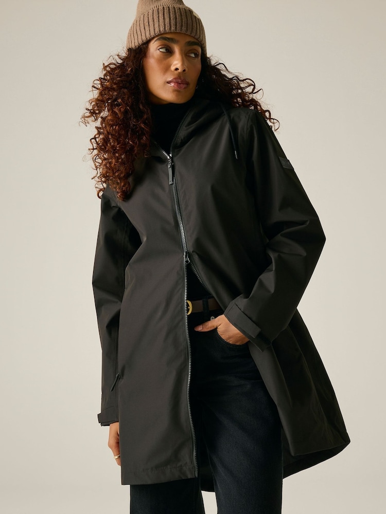 Regatta Black Brianka Waterproof Jacket - Image 1 of 11