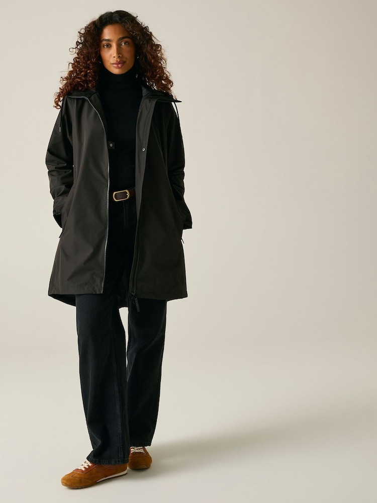 Regatta Black Brianka Waterproof Jacket - Image 2 of 11