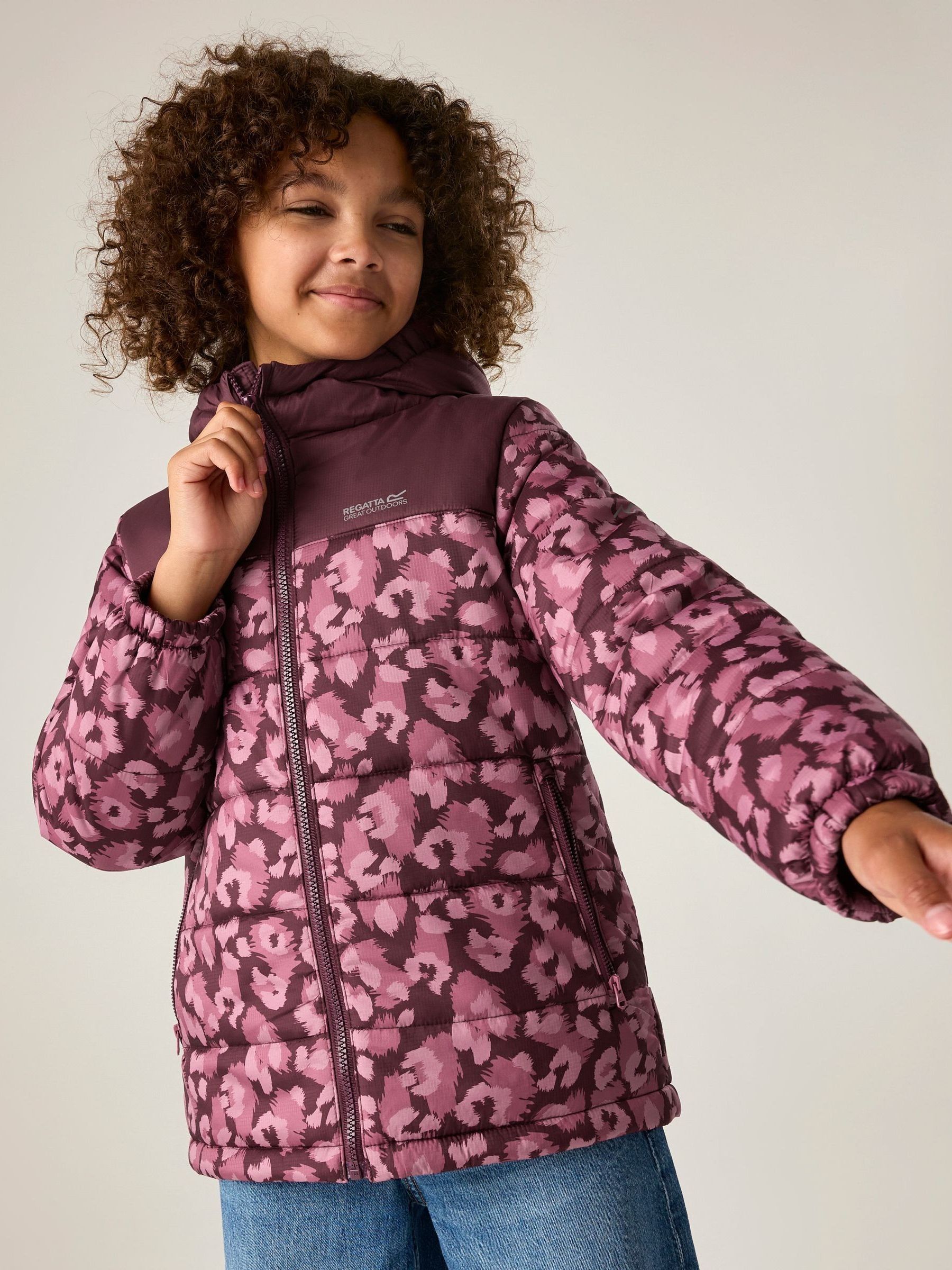 Regatta Unisex Lofthouse Insulated Hooded Water-Repellent Jacket, Red, Size 13 Years - Image 6