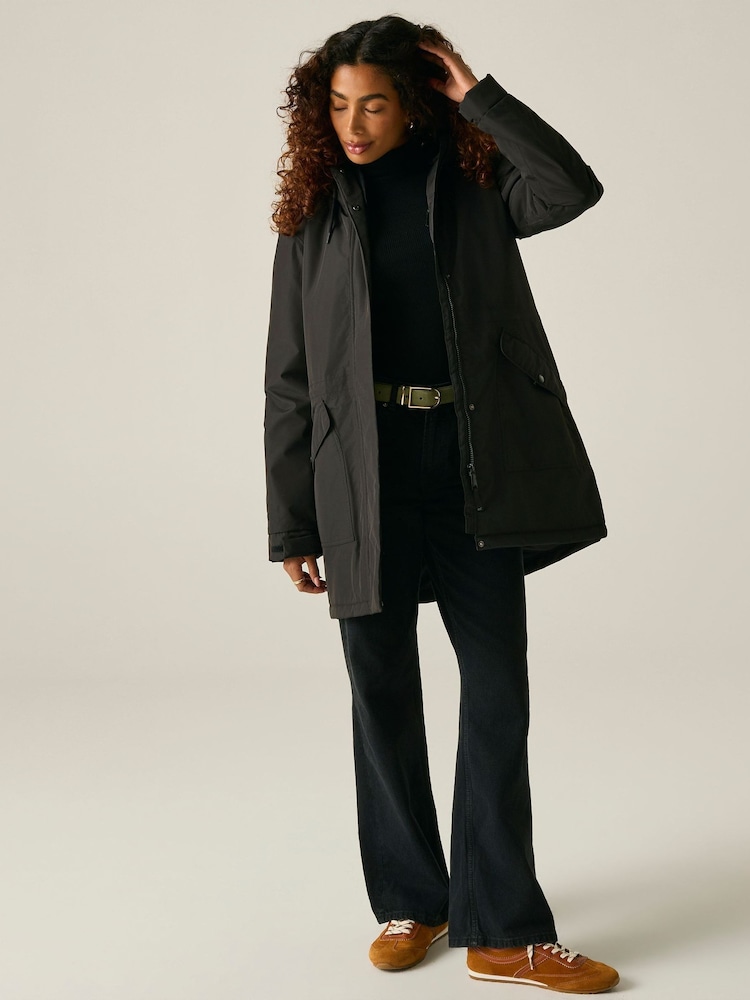 Regatta Black Sophia Waterproof Insulated Jacket - Image 1 of 11 Regatta Black Sophia Waterproof Insulated Jacket - Image 1 of 11