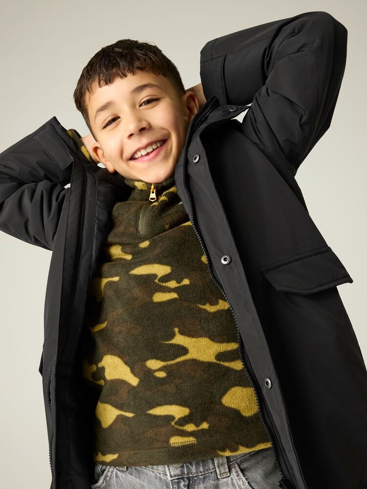 Regatta Black Farbank II Waterproof Insulated Jacket - Image 2 of 10