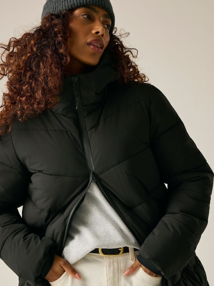 Regatta Black Faye Baffled Jacket - Image 1 of 11