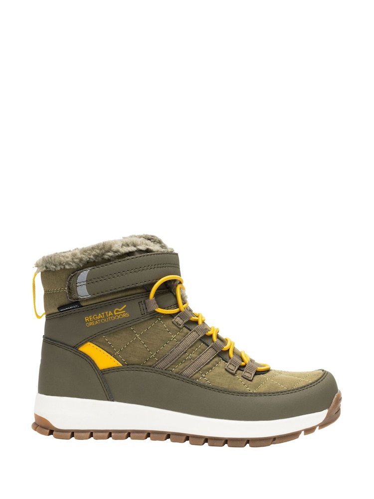 Regatta Green Elbourne Junior Waterproof Boots - Image 1 of 6