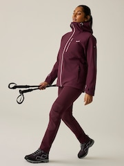 Regatta Purple Birchdale Waterproof Jacket - Image 2 of 10