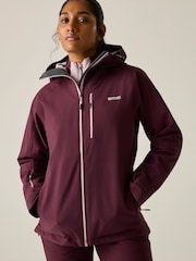 Regatta Purple Birchdale Waterproof Jacket - Image 4 of 10