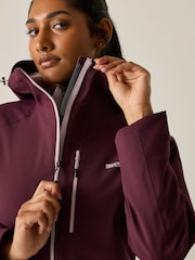 Regatta Purple Birchdale Waterproof Jacket - Image 5 of 10
