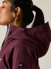 Regatta Purple Birchdale Waterproof Jacket - Image 6 of 10