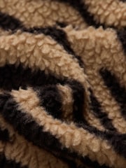 Regatta Barleycorn Zebra Frankie Borg Full Zip Fleece - Image 10 of 10