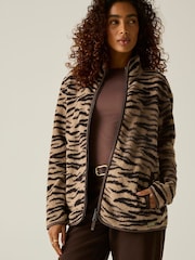 Regatta Barleycorn Zebra Frankie Borg Full Zip Fleece - Image 5 of 10
