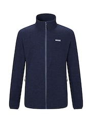 Blau - Regatta Harrow Fleecejacke mit durchgehendem Reißverschluss - Bild 6 von 9
