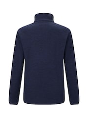 Blau - Regatta Harrow Fleecejacke mit durchgehendem Reißverschluss - Bild 8 von 9