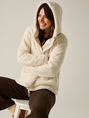 Regatta Cream Evelina Hooded Fleece - Image 1 of 10