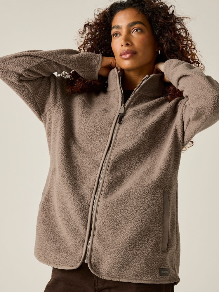 Regatta Natural Frankie Borg Full Zip Fleece - Image 2 of 9