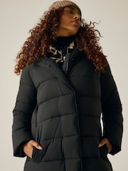 Crno - Regatta Nehiala Baffled Jacket - Slika 1 od 11
