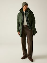 Regatta Green Marek longline Baffled Jacket - Image 2 of 11