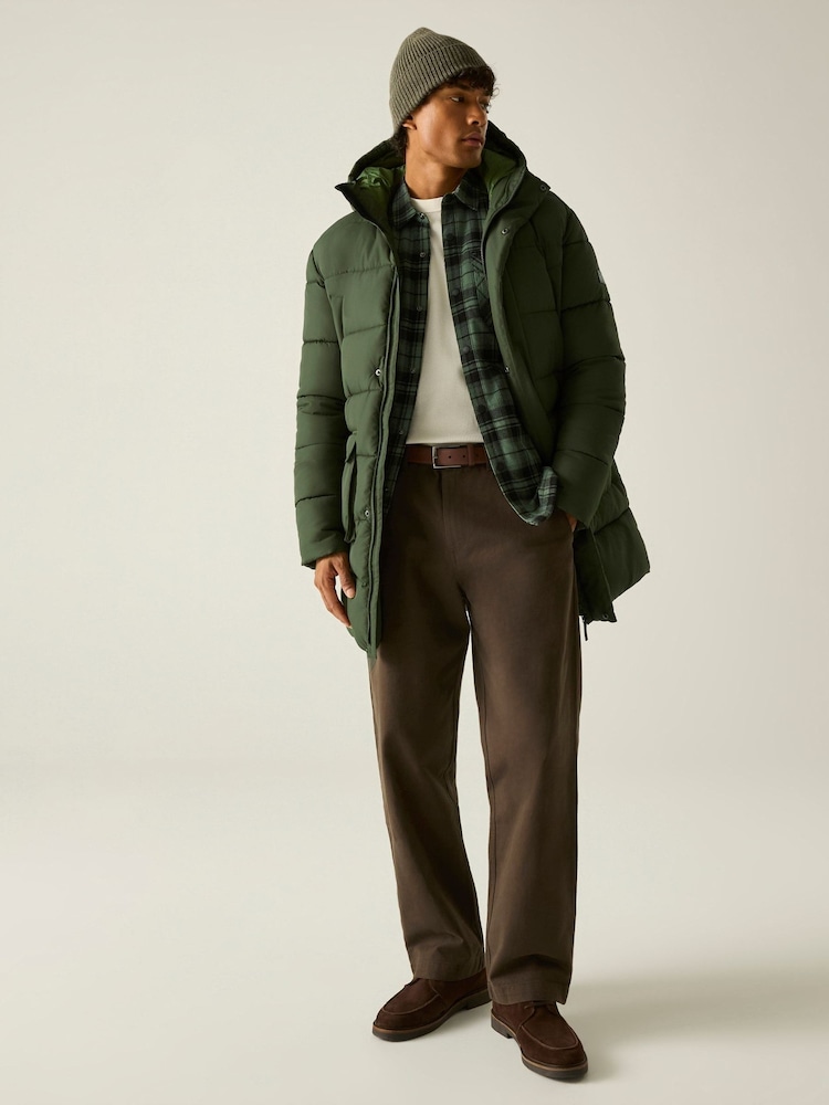 Regatta Green Marek longline Baffled Jacket - Image 2 of 11 Regatta Green Marek longline Baffled Jacket - Image 2 of 11