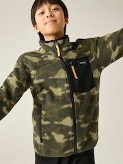 Grønn - Regatta Junior Frankie varm fleece - Bilde 4 av 10