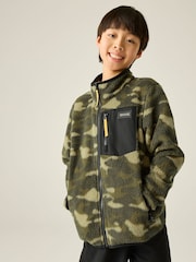 Grønn - Regatta Junior Frankie varm fleece - Bilde 6 av 10