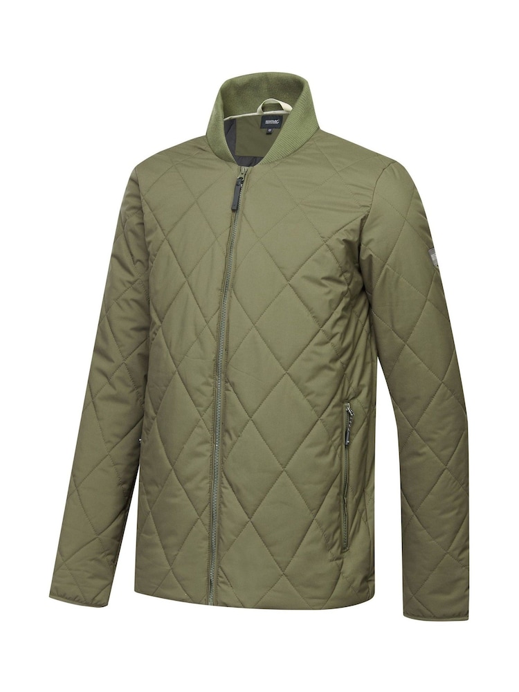 グリーン - Regatta Harvin Quilted Jacket - 画像 2 / 5