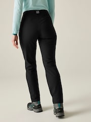 Negru - Pantaloni impermeabili Regatta Questra V - Imaginea 2 din 10