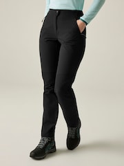 Negru - Pantaloni impermeabili Regatta Questra V - Imaginea 3 din 10