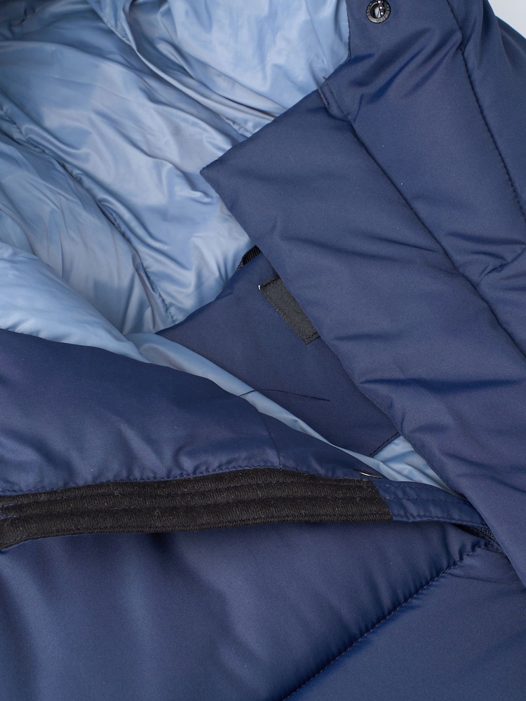 Regatta Blue Marek longline Baffled Jacket - Image 11 of 11 Regatta Blue Marek longline Baffled Jacket - Image 11 of 11