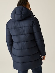 Regatta Blue Marek longline Baffled Jacket - Image 3 of 11