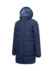 Regatta Blue Marek longline Baffled Jacket - Image 8 of 11