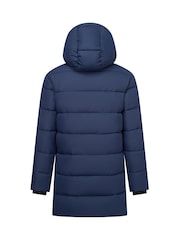 Regatta Blue Marek longline Baffled Jacket - Image 9 of 11