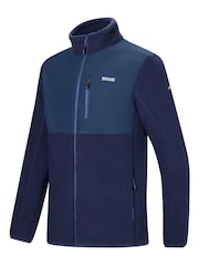 Regatta Blue Morran Water Resistant Fleece - Image 8 of 11