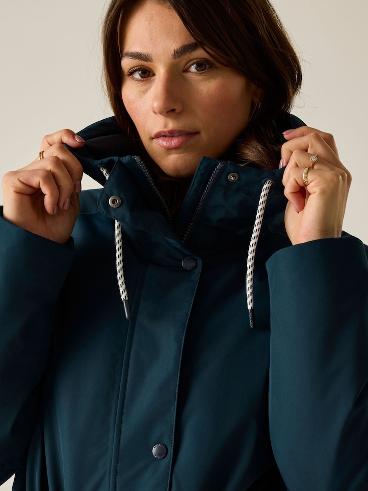 Regatta Blue Melina Waterproof Insulated Jacket - Image 1 of 11 Regatta Blue Melina Waterproof Insulated Jacket - Image 1 of 11