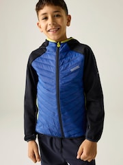 Regatta Blue Junior Andreson Hybrid Baffled Jacket - Image 3 of 10