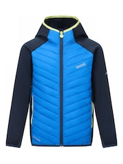 Regatta Blue Junior Andreson Hybrid Baffled Jacket - Image 6 of 10