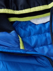 Regatta Blue Junior Andreson Hybrid Baffled Jacket - Image 9 of 10