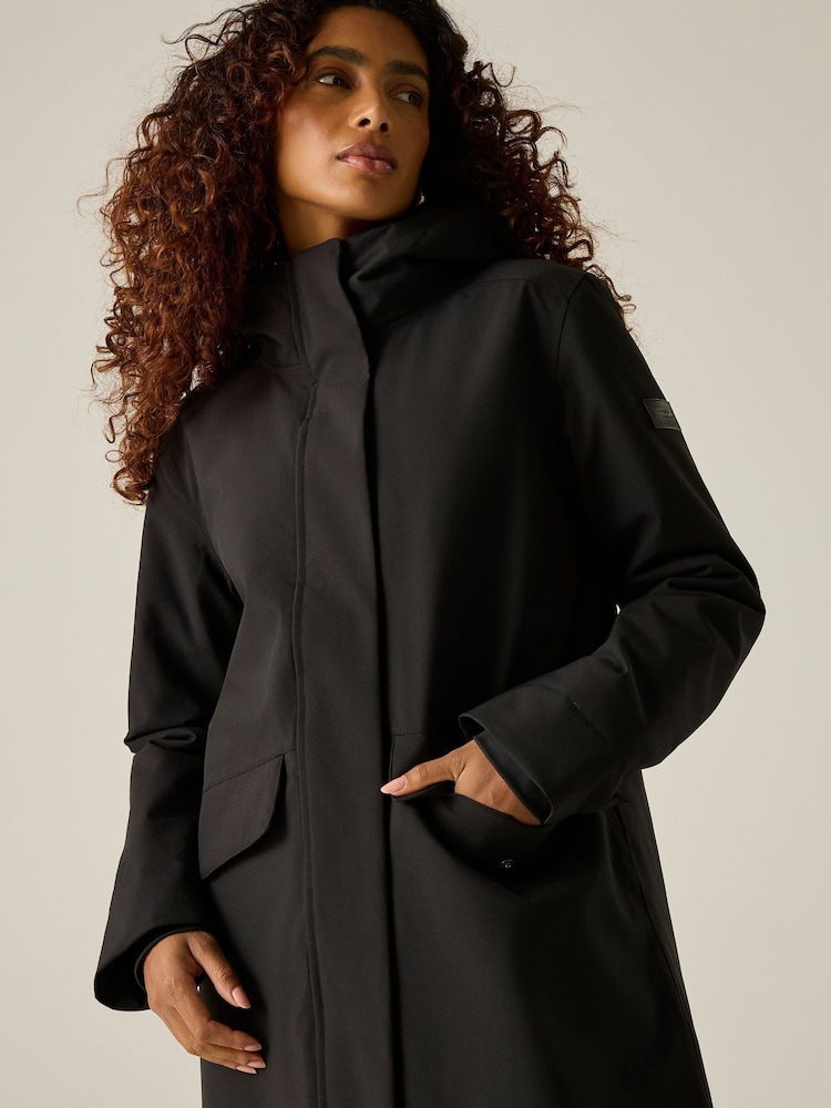 Regatta Black Ramona Waterproof Insulated Jacket - Image 2 of 11 Regatta Black Ramona Waterproof Insulated Jacket - Image 2 of 11