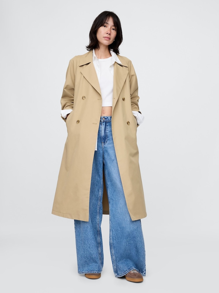 Gap Beige Icon Trench Coat - Image 1 of 4