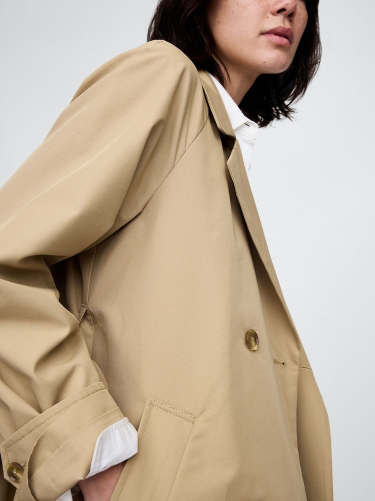 Gap Beige Icon Trench Coat - Image 4 of 4