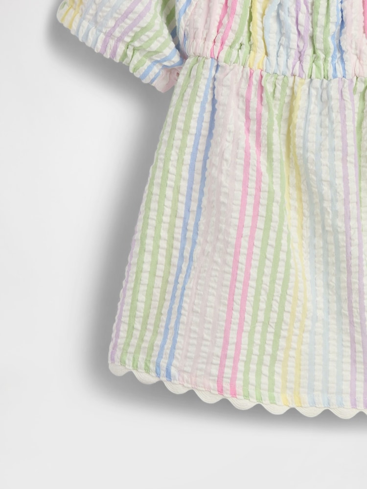 Gap Seersucker Stripe Outfit Set (6mths-5yrs) - Imaginea 4 din 4
