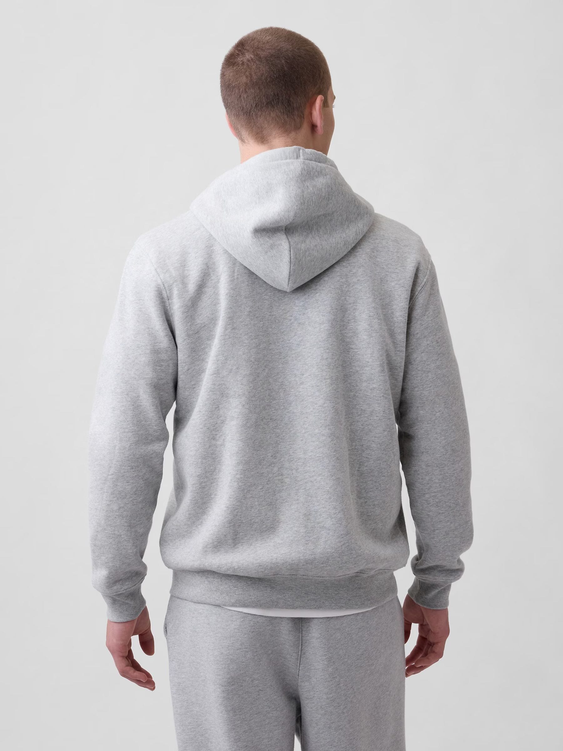 Buy Gap Grey VintageSoft Arch Logo Zip Hoodie from Next Romania