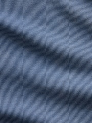 Gap Blue Rib Scoop Vest - Image 4 of 4