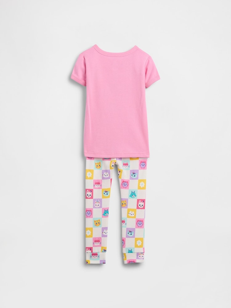 Gap Brushed Cotton Gabby's Dollhouse Pyjamas Set (6mths-5yrs) - Image 2 de 2