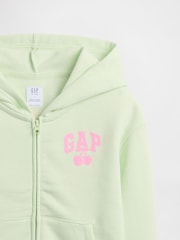 Sudadera holgada con cremallera y logo de Gap (4-13 años) - Imagen 3 de 3