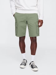 Gap Green 11 inch Essential Cargo Shorts - Image 1 of 1