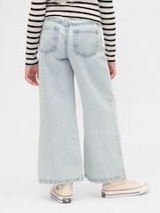 Blugi largi pe gleznă cu talie înaltă Gap Stride (5-13ani) - Imaginea 2 din 4