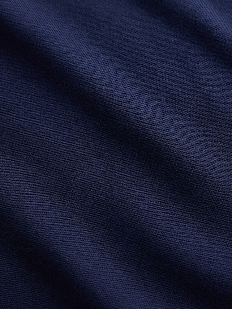 Marineblau - Gap Modern T-Shirt mit Rundhalsausschnitt - Bild 4 von 4