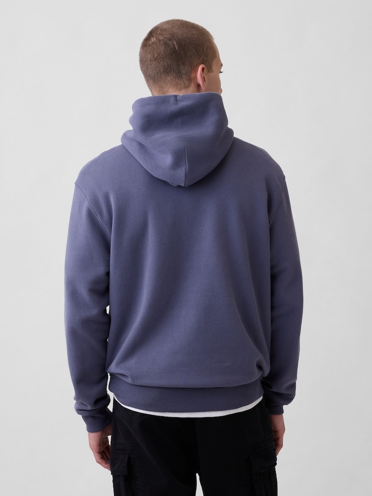 Gap Blue VintageSoft Arch Logo Hoodie - Image 2 of 6
