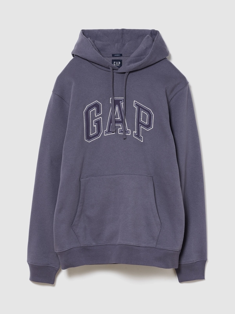 Gap Blue VintageSoft Arch Logo Hoodie - Image 6 of 6